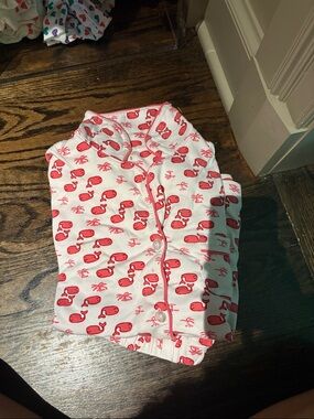 Roller Rabbit Pink Whale Print Pajamas